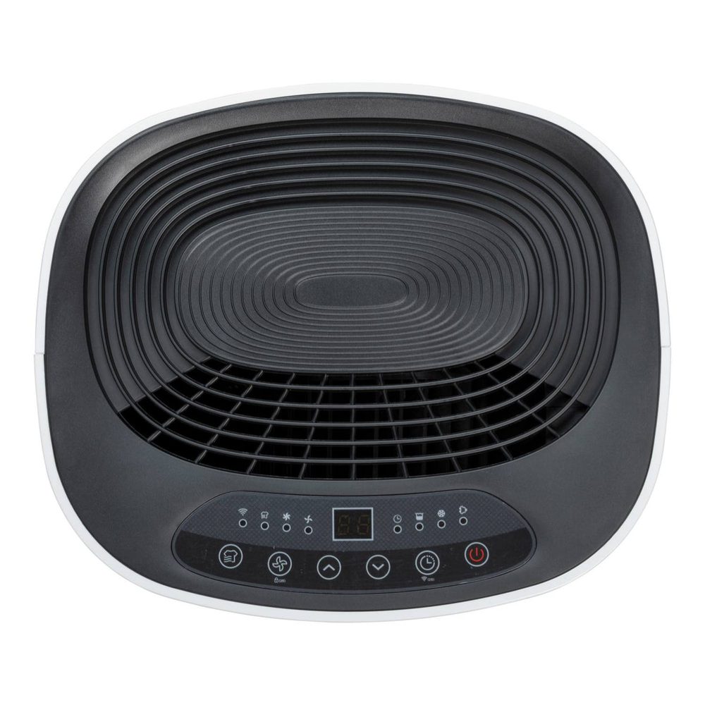 eeese Adam set ovenfra med luftudtag og display